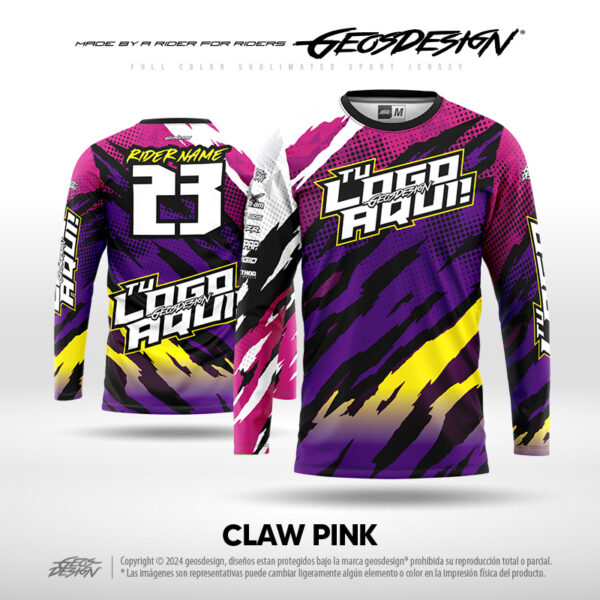 CLAW PINK - CUSTOM JERSEY