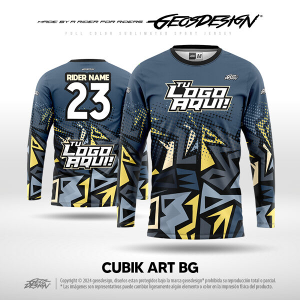 CUBIK ART BG - CUSTOM JERSEY