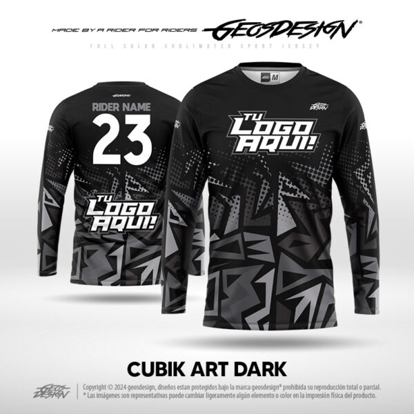 CUBIK ART DARK - CUSTOM JERSEY