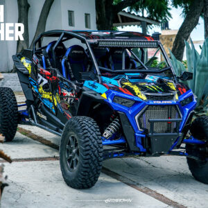 DEATH PANTER  - POLARIS RZR TURBO XP ( 4 plazas ) 19-21