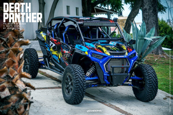DEATH PANTER  - POLARIS RZR TURBO XP ( 4 plazas ) 19-21