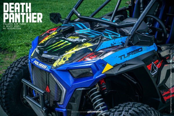 DEATH PANTER  - POLARIS RZR TURBO XP ( 4 plazas ) 19-21 - Imagen 3