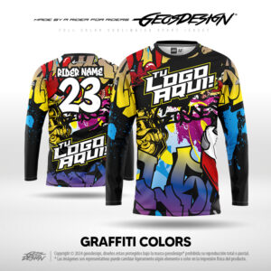 GRAFFITI COLORS - CUSTOM JERSEY