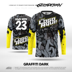 GRAFFITI DARK - CUSTOM JERSEY