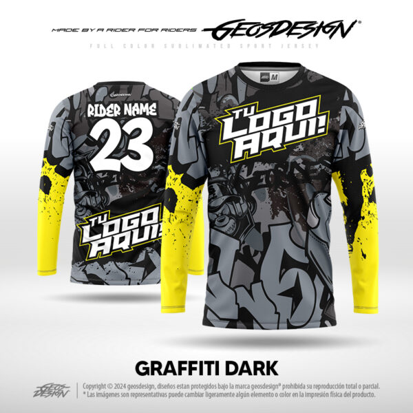GRAFFITI DARK - CUSTOM JERSEY