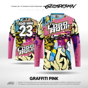GRAFFITI PINK - CUSTOM JERSEY