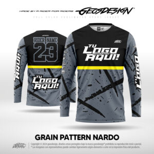 GRAIN PATTERN NARDO - CUSTOM JERSEY