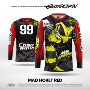 MAD HORNET RED - CUSTOM JERSEY