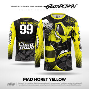 MAD HORNET YELLOW - CUSTOM JERSEY