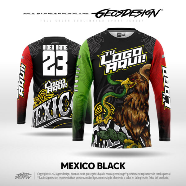 MEXICO BLACK - CUSTOM JERSEY