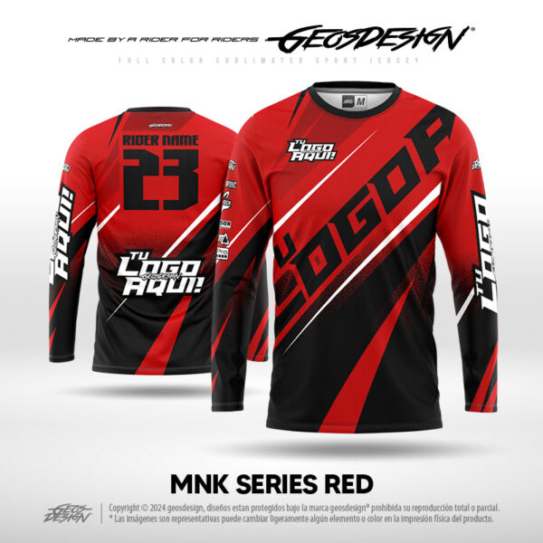 MNK SERIES RED - CUSTOM JERSEY