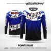 POINTS BLUE - CUSTOM JERSEY