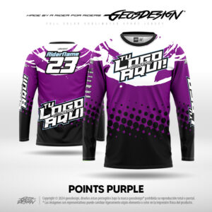 POINTS PURPLE - CUSTOM JERSEY