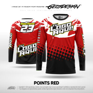 POINTS RED - CUSTOM JERSEY