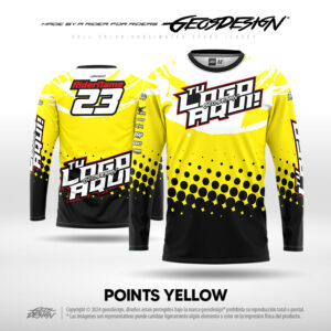 POINTS YELLOW - CUSTOM JERSEY