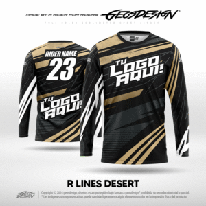 R LINES DESERT - CUSTOM JERSEY