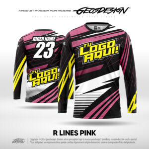 R LINES PINK - CUSTOM JERSEY