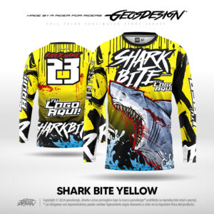 SHARK BITE YELLOW - CUSTOM JERSEY