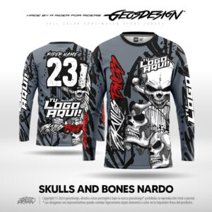 SKULLS AND BONES NARDO - CUSTOM JERSEY
