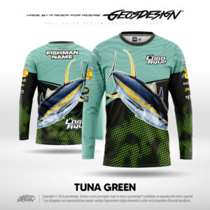 TUNA GREEN - CUSTOM JERSEY