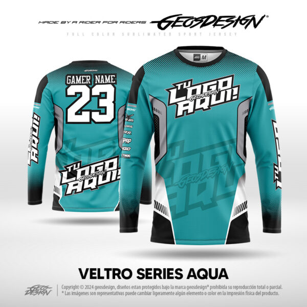 VELTRO SERIES AQUA - CUSTOM JERSEY