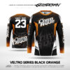 VELTRO SERIES BLACK ORANGE - CUSTOM JERSEY