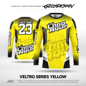 VELTRO SERIES YELLOW - CUSTOM JERSEY