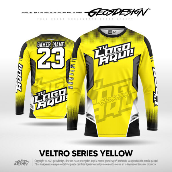 VELTRO SERIES YELLOW - CUSTOM JERSEY