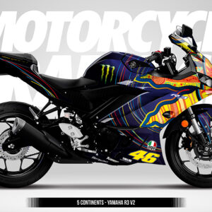 5 CONTINENTS - YAMAHA R3 V2.0 2019-