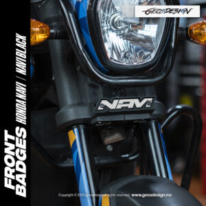 NAVI BLACK / EMBLEMA HONDA NAVI / NAVI FRONT BADGE
