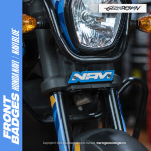 NAVI BLUE / EMBLEMA HONDA NAVI / NAVI FRONT BADGE