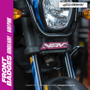 NAVI PINK / EMBLEMA HONDA NAVI / NAVI FRONT BADGE
