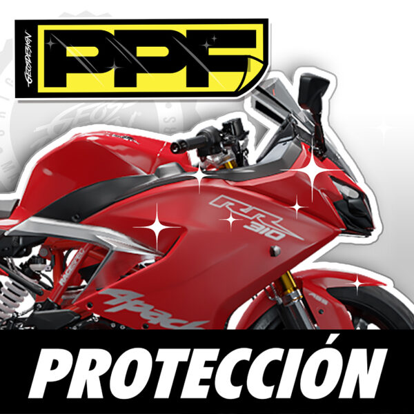 PPF / PELÍCULA DE PROTECCIÓN  - TVS 310 RR