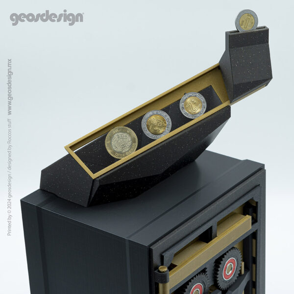 Alcancía clasificadora de monedas. - Imagen 3