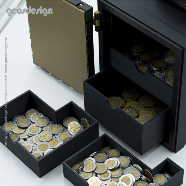 Alcancía clasificadora de monedas. - Imagen 4