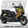 5 CONTINENTS TRIBUTE - YAMAHA XMAX 17-23