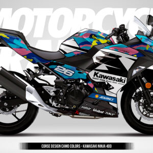 CORSE DESIGN CAMO - KAWASAKI NINJA 400