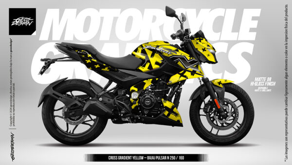 CROSS GRADIENT - BAJAJ PULSAR N250 / N160