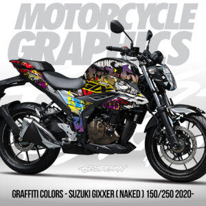 GRAFFITI - SUZUKI GIXXER ( NAKED ) 150/250 2020-