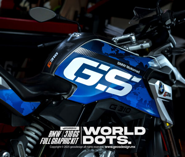 WORLD DOTS - BMW G 310 GS 17-23 - Imagen 4