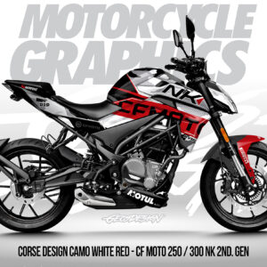 CORSE DESIGN CAMO - CF MOTO 250/300 NK 2ND. GEN.