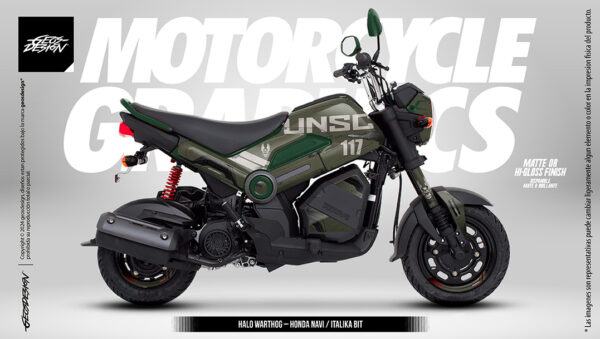 HALO  WARTHOG - HONDA NAVI / ITALIKA BIT