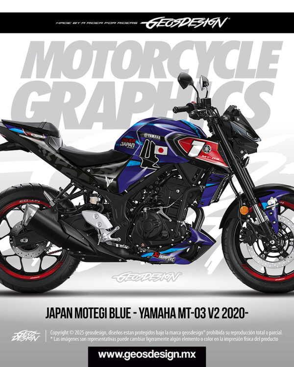 JAPAN MOTEGI - YAMAHA MT 03 V2 2020-