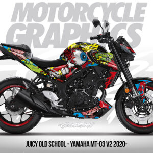 JUICY OLD SCHOOL - YAMAHA MT 03 V2 2020-