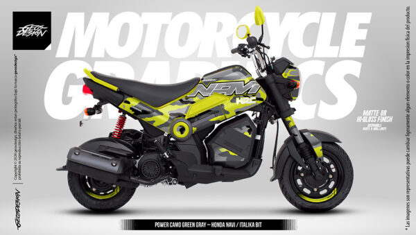 POWER CAMO - HONDA NAVI / ITALIKA BIT - Imagen 4