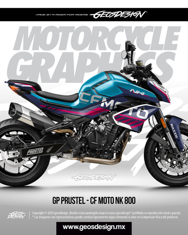 GP PRUSTEL - CF MOTO 800 NK.