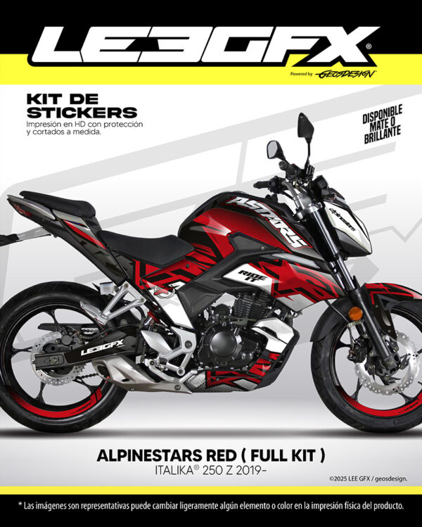 ALPINESTARS - ITALIKA 250 Z 2019- - Imagen 5