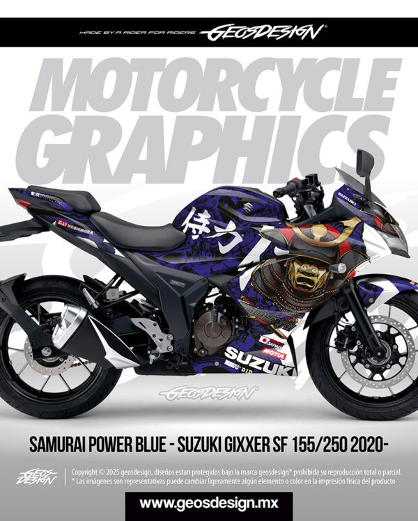 SAMURAI POWER - SUZUKI GIXXER SF 150/250 2020-
