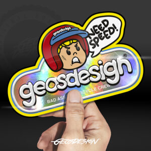 UV STICKERS VINIL HOLOGRÁFICO. ( Servicio de Impresión 1 mt2 )