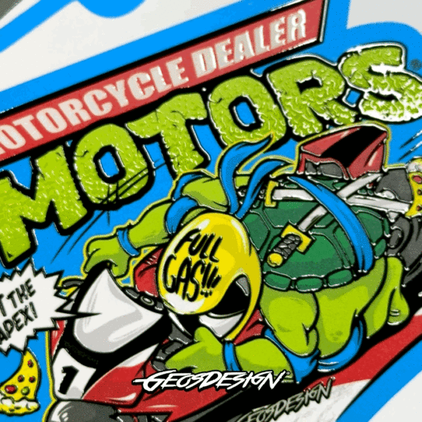 UV STICKERS VINIL BLANCO. ( Servicio de Impresión 1 mt2 ) - Imagen 4